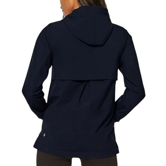 Lululemon Windbreaker Water Resistant Rise & Shine Jacket III in Midnight Navy - Picture 10 of 16